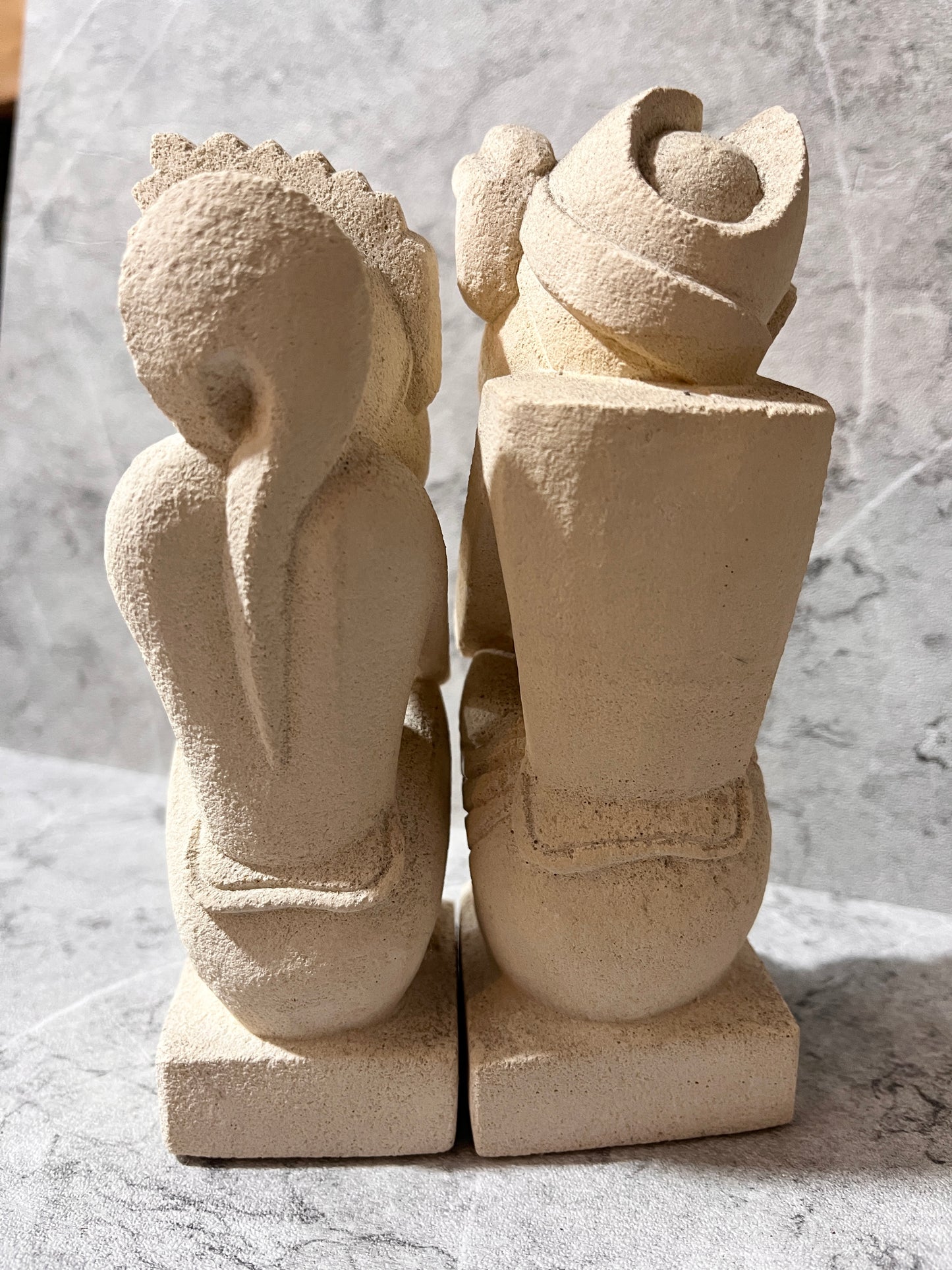 Balinese Limestone Wedding Couple – Handmade Sculpture | handmade, gift, housewarming, home decor.