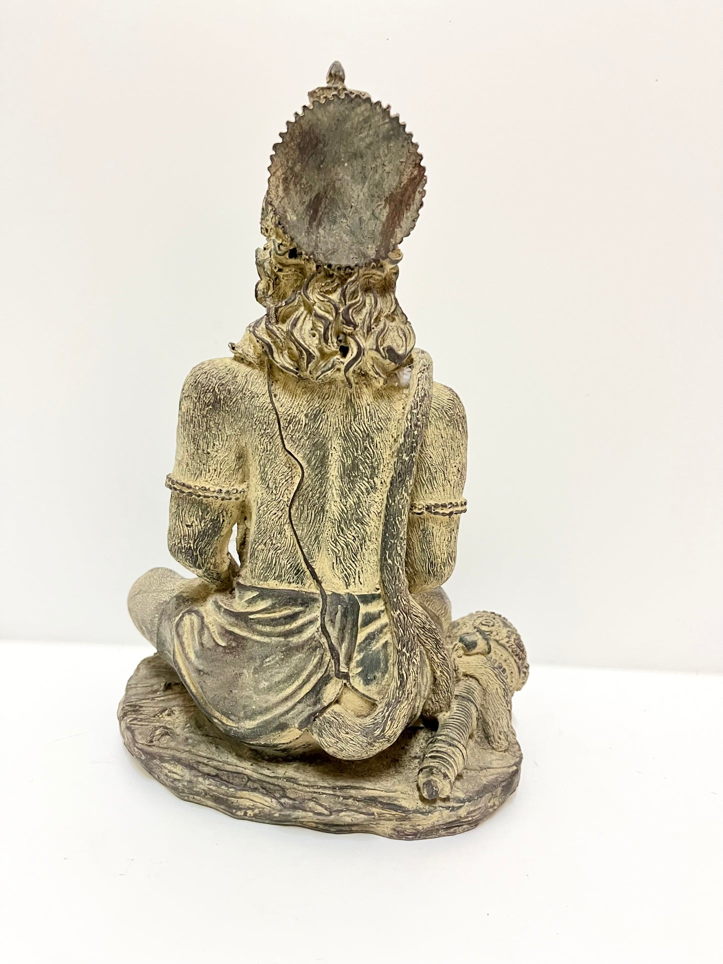 Divine Guardian – Resin Hanuman God Statue | Balinese Handcrafted Spiritual Decor (9.8 inches)