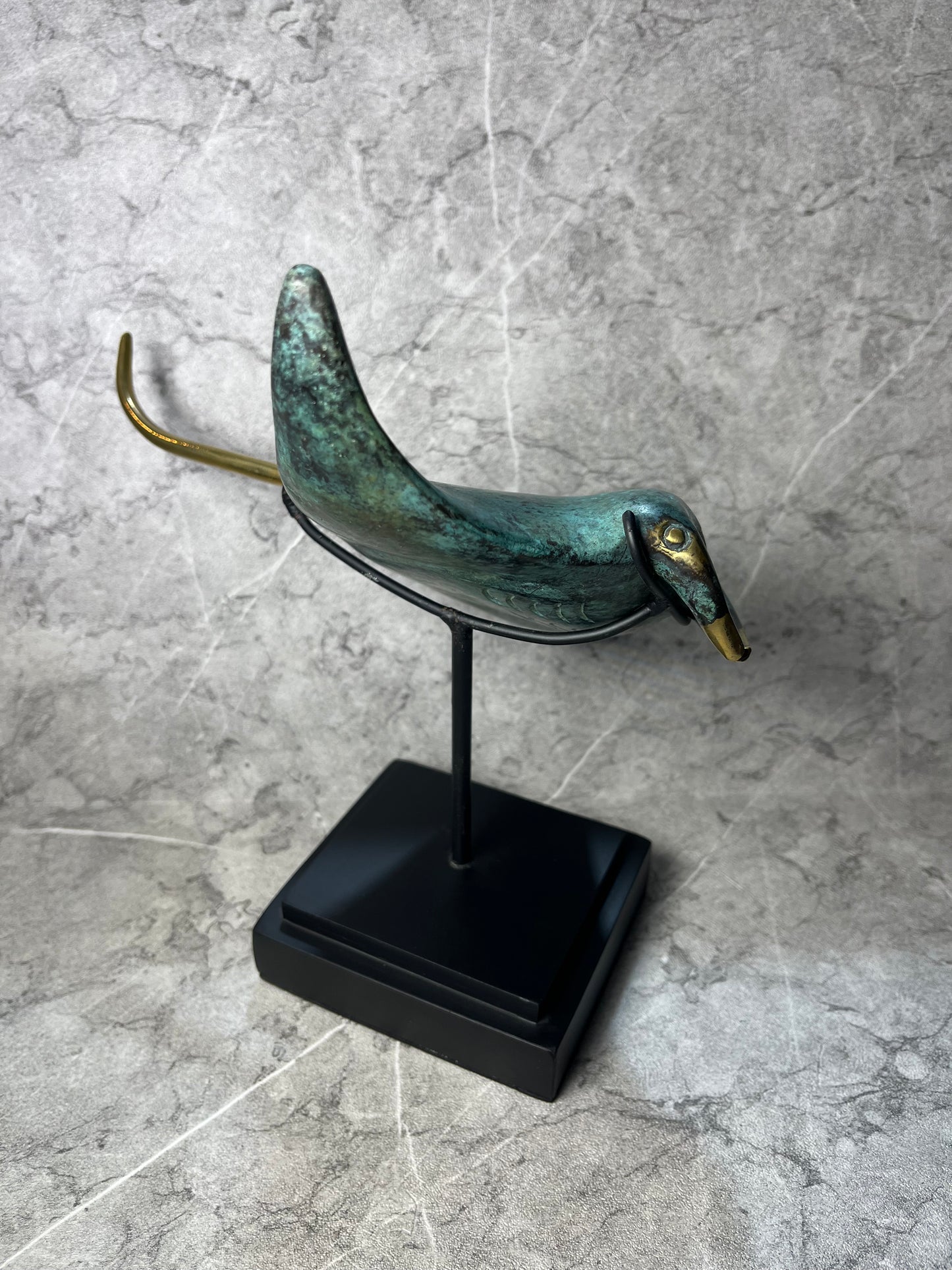 Bronze Manta Ray Sculpture