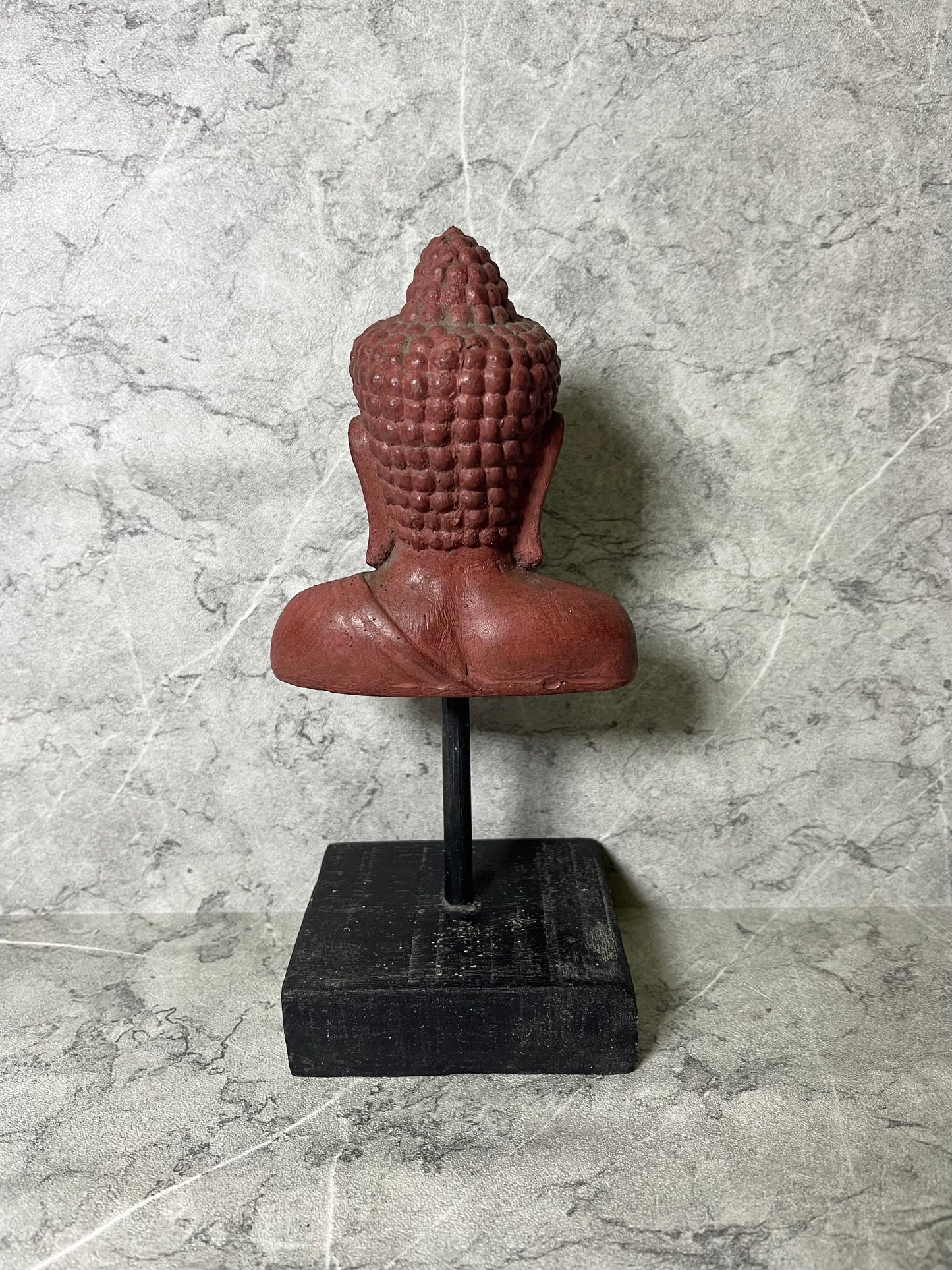 Wooden Buddha with Stand | Hand-Carved Balinese Spiritual Decor