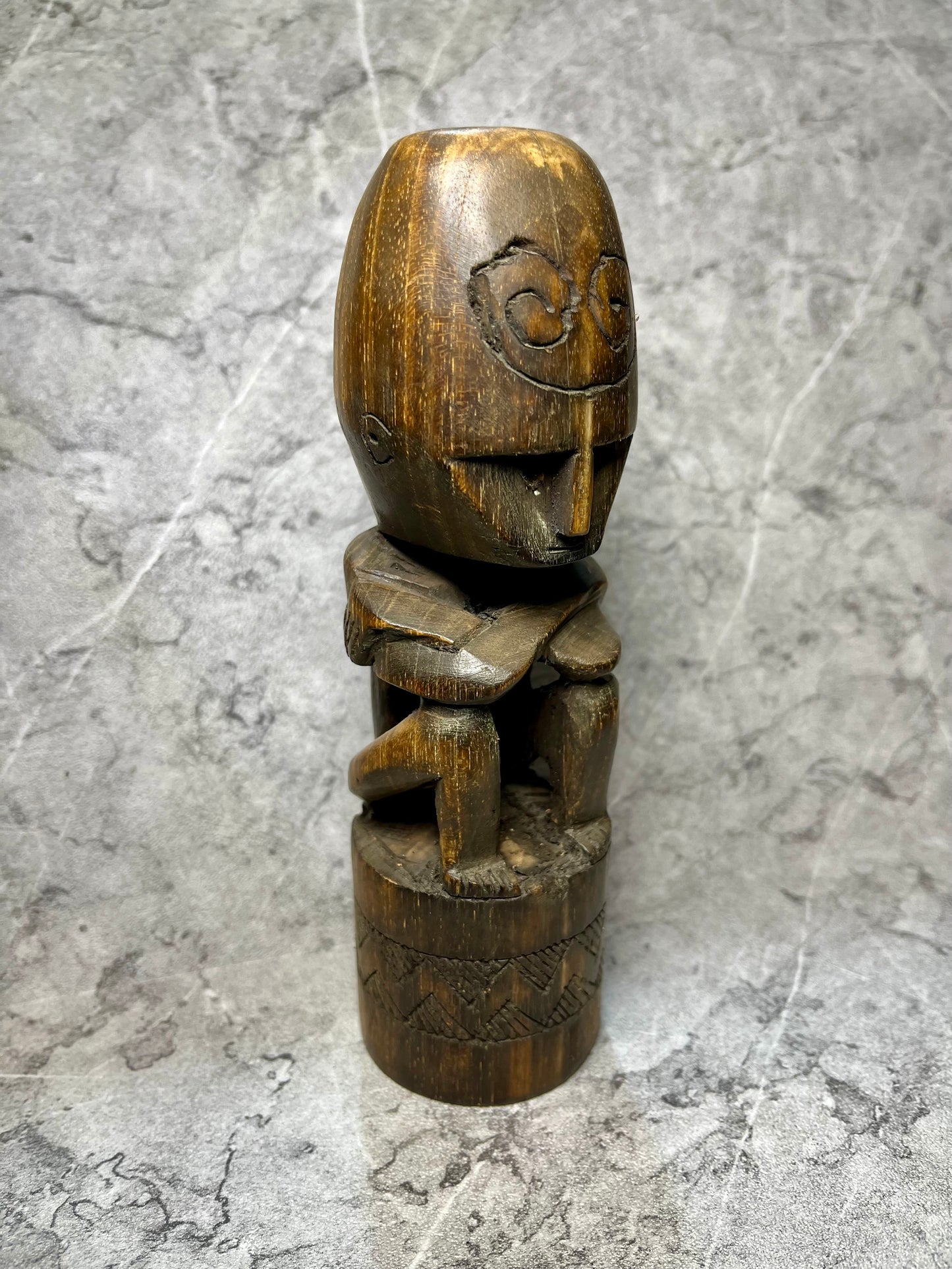 Timor Ancestral Figure – Handcarved Wooden Tribal Statue