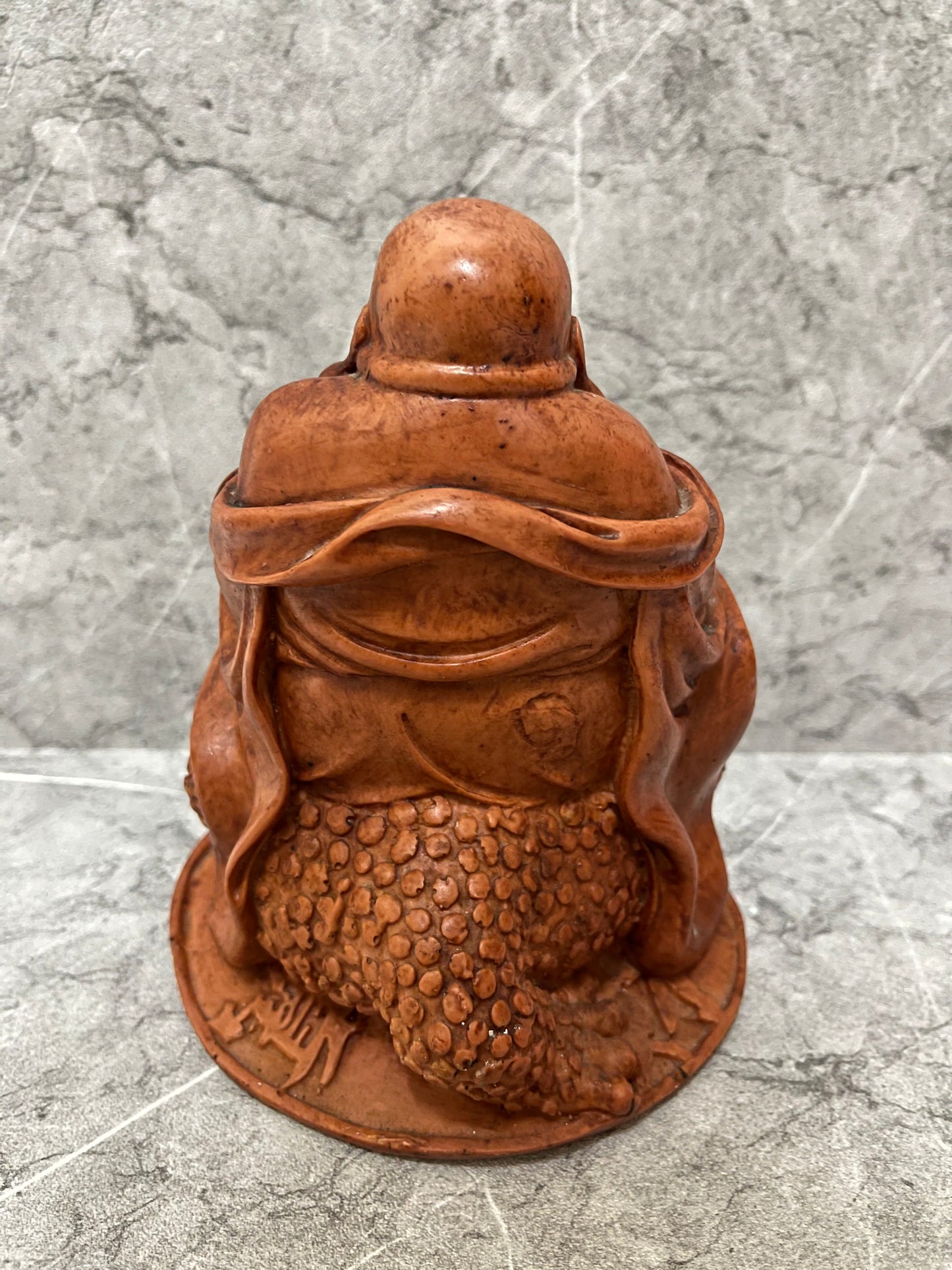 Resin Monk on Dragon Statue: Asian Inspired Decor, handmade, gift, housewarming, home decoration.
