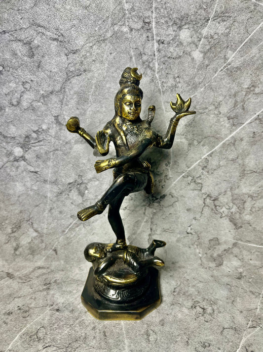 Bronze Lord Shiva Nataraja Statue: Hindu Cosmic Dancer, Balinese Art