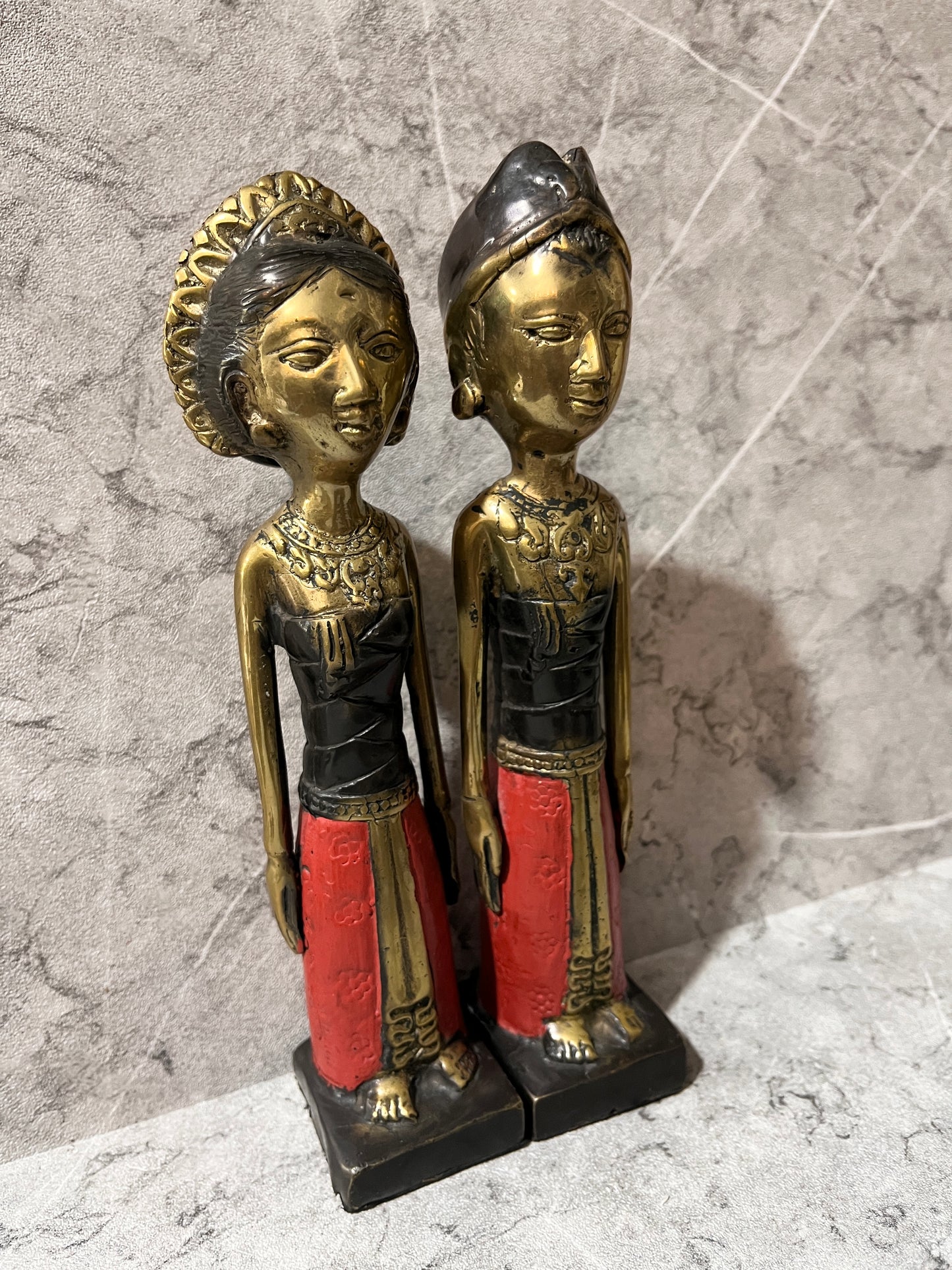 Bronze Balinese Wedding Couple – Handmade Sculpture | handmade, gift, housewarming, home decor, handmade.