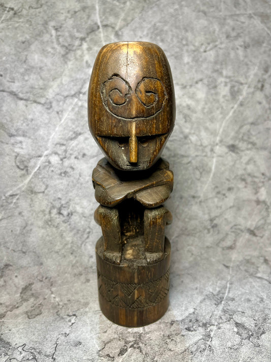 Timor Ancestral Figure – Handcarved Wooden Tribal Statue