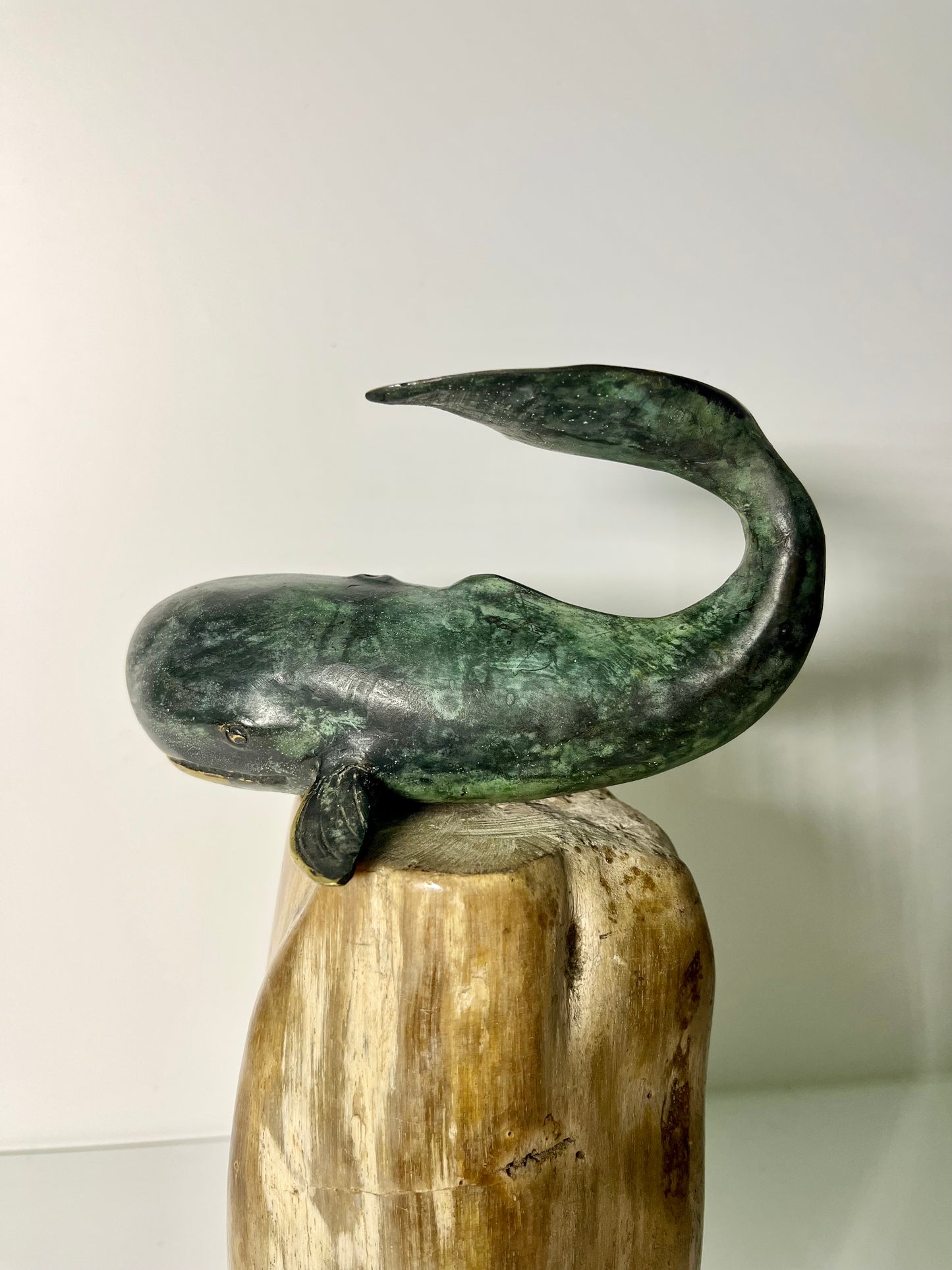Ocean Majesty – Handmade Bronze Whale Sculpture | Balinese Marine Art Decor