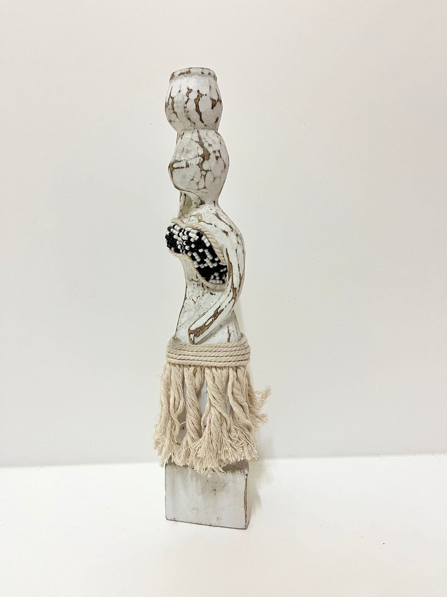 Balinese Wooden Carved Dancing Lady – Handcrafted Traditional Figurine (12.6 inches), handmade, gift, housewarming, home decoration.