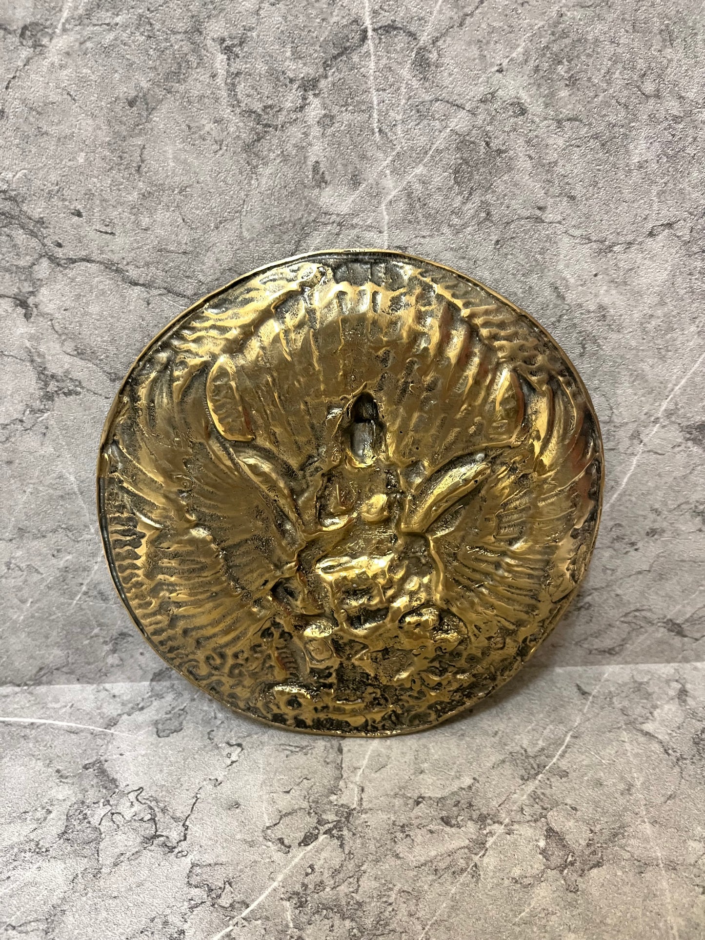 Bronze Garuda Wall Decor: Balinese Sacred Symbol, Spiritual Home Accent