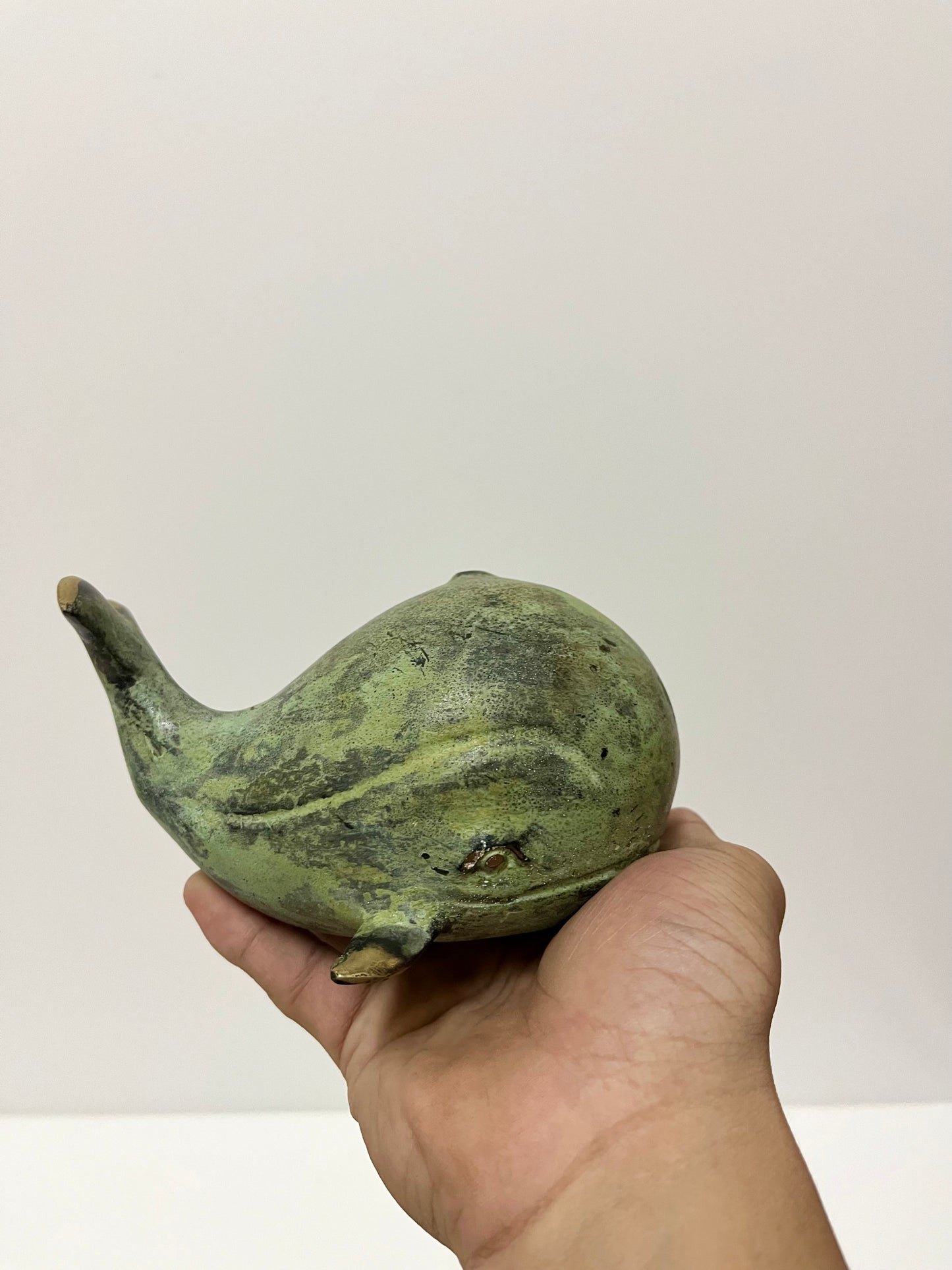 Bronze Whale Sculpture – Handcrafted Marine-Inspired Art, home decor, villa decor, birthday gift, bronze statue decor, housewarming.