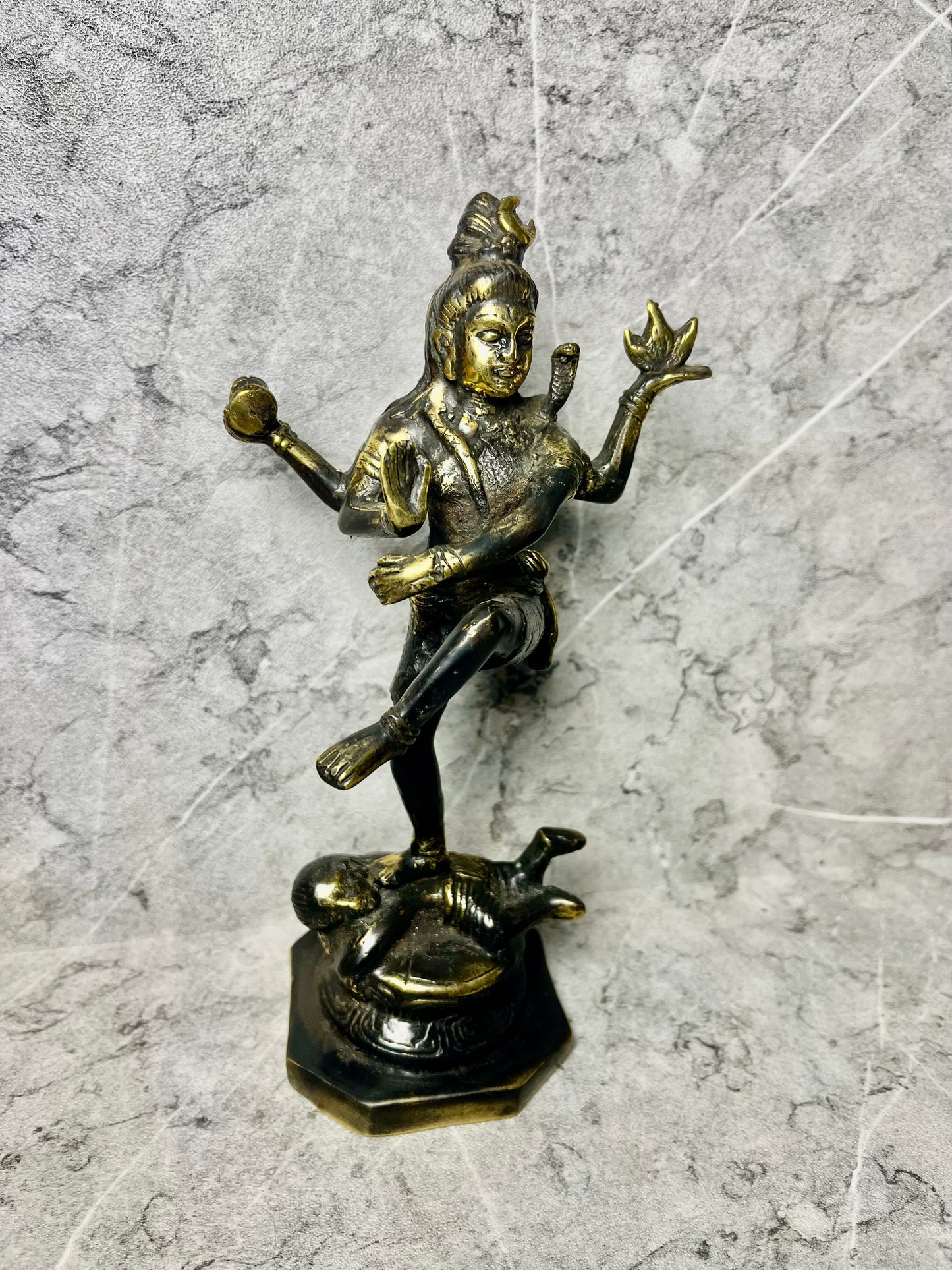 Bronze Lord Shiva Nataraja Statue: Hindu Cosmic Dancer, Balinese Art