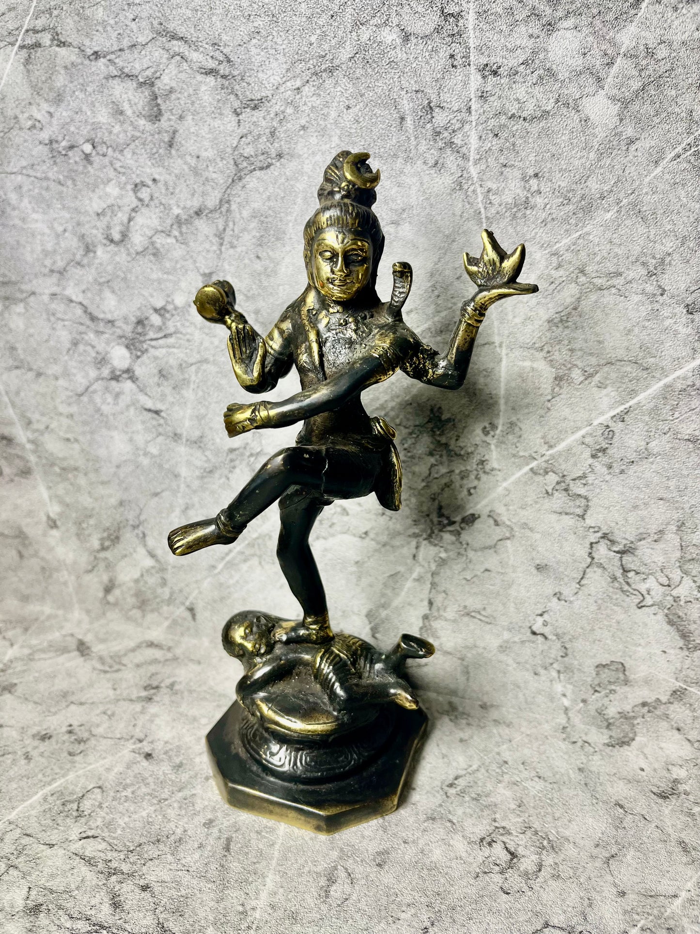 Bronze Lord Shiva Nataraja Statue: Hindu Cosmic Dancer, Balinese Art